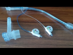 Cámara doble izquierda con el tubo bronquial del lumen doble del monitor de la presión de Intracuff